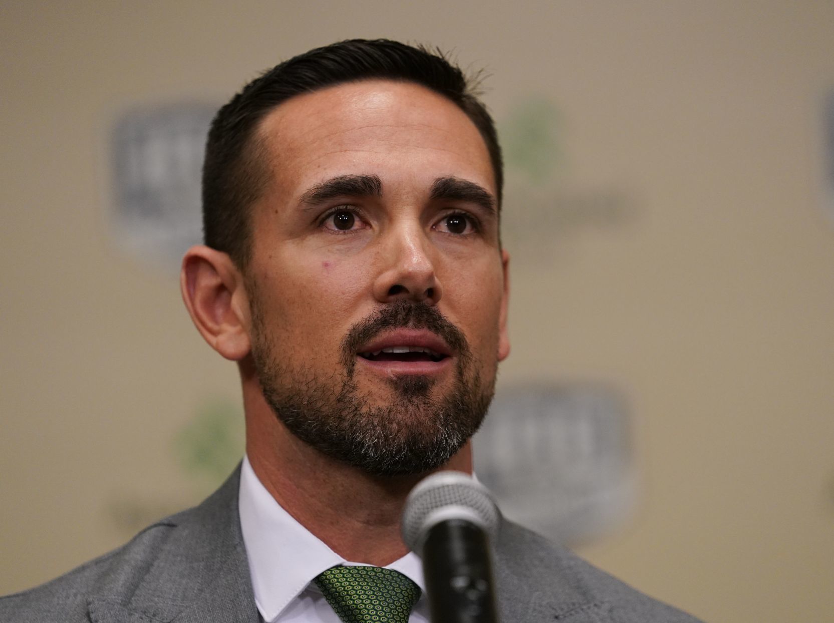 Matt LaFleur addresses media